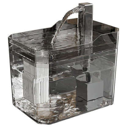 Pet water fountain