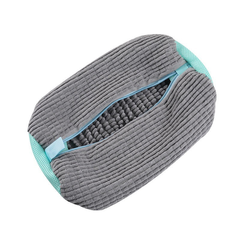 Chenille Shoe Washing Bag for Machine