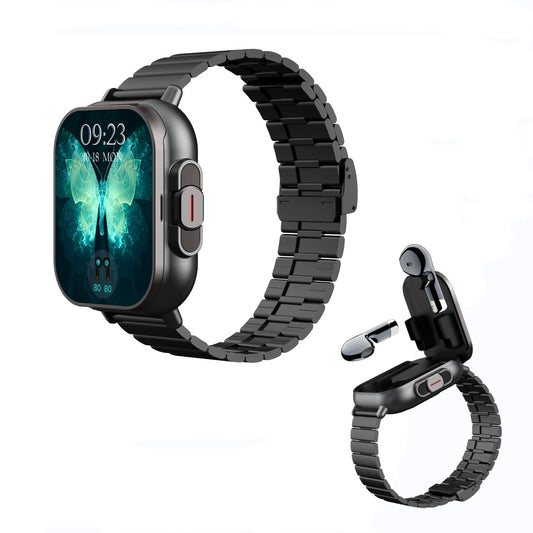 2-in-1 Smart Watch & Hidden Earbuds