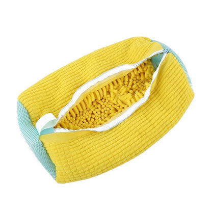 Chenille Shoe Washing Bag for Machine
