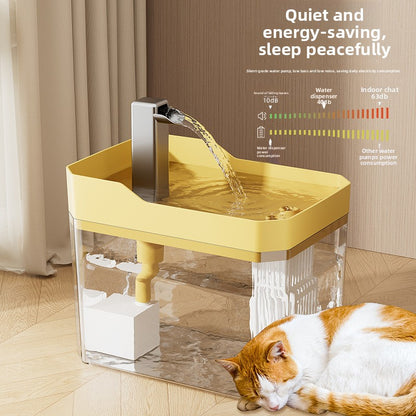 Pet water fountain