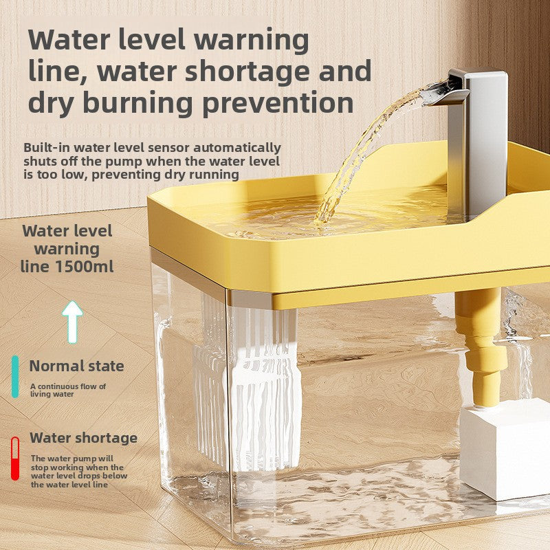 Pet water fountain