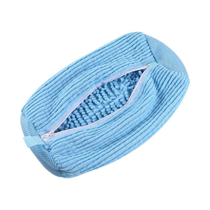 Chenille Shoe Washing Bag for Machine