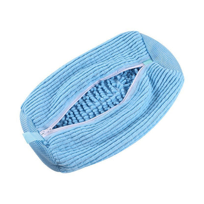 Chenille Shoe Washing Bag for Machine